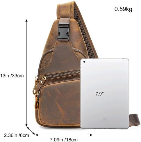 Multi-functional Chest Bag Single Shoulder Crossbody Large Capacity Sports in Saudi Arabia