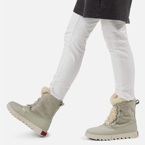 Sorel Women's Joan of Arctic Next Lite Boot — Omega Taupe, Fawn — Waterproof Leather & Suede Snow Boots — Size 10.5 in Kuwait