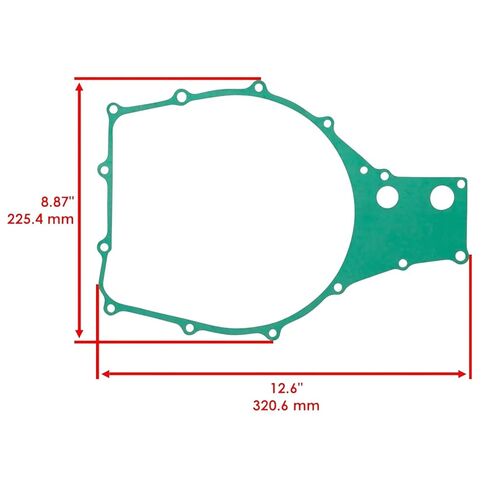Clutch Cover Gasket for Honda GL1500 GL1500A GL1500I GL1500Se Goldwing 1500 in Saudi Arabia