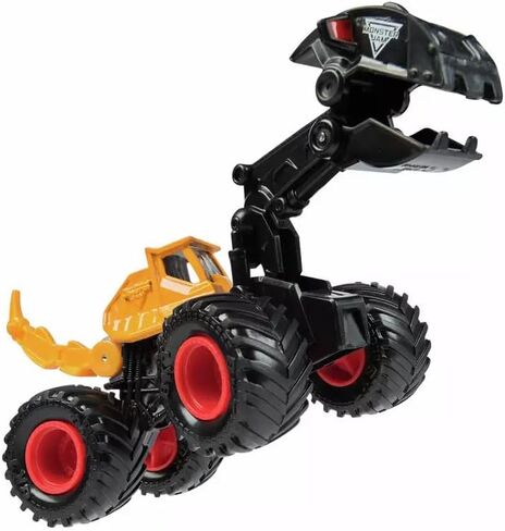 Monster Jam Dirt Squad Dugg Excavator Truck, 1:64 Scale Die-Cast Vehicle, Official Spin Master Monster Truck, Powered by JCB in Saudi Arabia