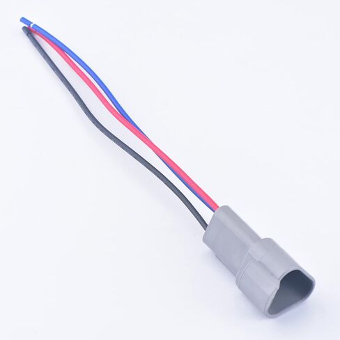 3 Pin Automotive Sealed Electric Plug Male Female Waterproof Connector Wire Harness DT Series DT06-3S DT04-3P in Saudi Arabia