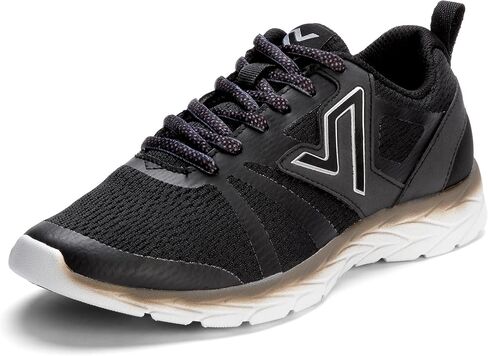 Vionic Women's Brisk Miles Leisure Sneaker- Supportive Walking Active Sneakers That Includes an Orthotic Insole and Cushioned Outsole for Arch Support, Black Mesh 8 Medium in Saudi Arabia