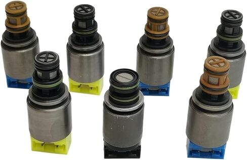 6HP19 6HP26 1068298044 سبعة صمام الملف اللولبي مجموعة صمامات متوافقة لسيارات BMW Volkswagen ناقل حركة أوتوماتيكي in Kuwait