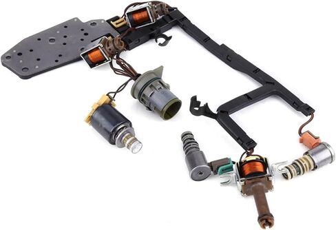 4L60E 4L65E صمام الملف اللولبي ناقل الحركة مع طقم تسخير متوافق مع شيفروليه متوافق مع قطع غيار السيارات بويك 4L70E ملحقات السيارات in Kuwait