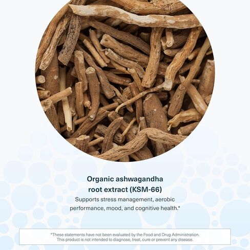 يوثيوري اشواغاندا السائل 500 ملغ، نكهة التوت الأزرق، 30 كيس in Kuwait