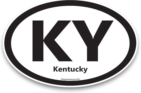 ملصق مغناطيسي بيضاوي من Magnet Me Up Kentucky Churchill Downs Racing Complex، مقاس 4x6 بوصة، مغناطيس سيارات شديد التحمل للسيارة أو الشاحنة أو سيارات الدفع الرباعي، لعشاق سباقات الخيل، صنع في الولايات المتحدة الأمريكية in Saudi Arabia