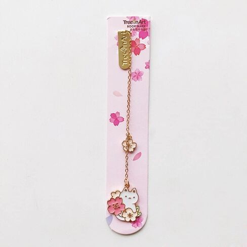 Pendant Bookmark Stationery Supply Romantic Book Clips Paper Clips Alloy Chain Marker of Page Rabbit(D) in Saudi Arabia