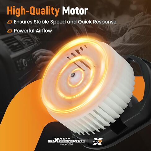 مجموعة محرك منفاخ سخان HVAC من maxpeedingrods متوافقة مع Jeep Cherokee 2014-2023، Chrysler 200 2015-2017، استبدال # 700293، 68223053AC in Kuwait