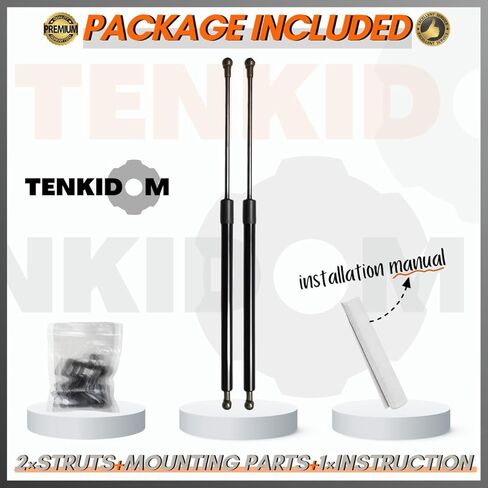 Front Hood Struts Compatible with Honda S2000 AP1 AP2 1999-2009 Shock Lift Supports Bonnet Gas Dampers Springs Kit No-Drill Bolt-on in Saudi Arabia