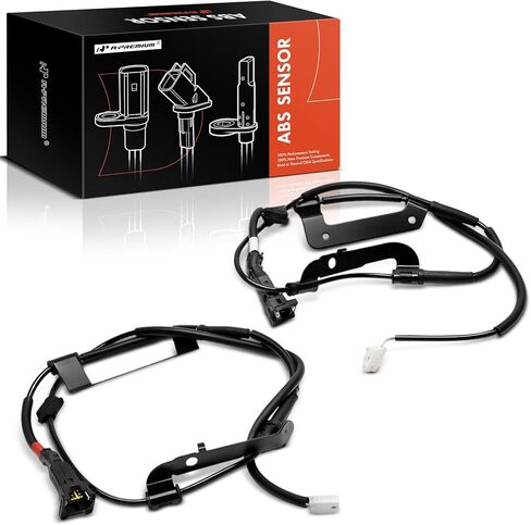 A-Premium Wiring Harness for Rear ABS Wheel Speed Sensor Compatible with Kia, Hyundai Models - Sorento 2011-2013, Veracruz 2007-2012, FWD - Without Sensor in Saudi Arabia
