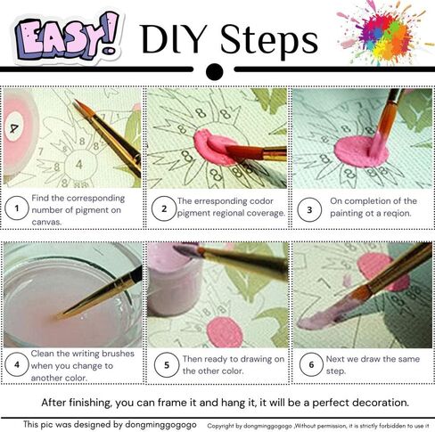 SYSMYXGS Paint by Numbers for Adults, Easy Drawing DIY Oil Canvas Painting Kits with Brushes, Acrylic PigmentArts Craft for Home Wall Decor — The Artists Garden in Argenteuil by Claude Monet in Saudi Arabia