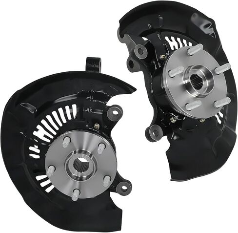 2 PCS Front Left and Right Steering Knuckles Wheel Bearing Hubs Assembly Replacement for 2011-2017 Toyota Sienna 698430, 698431 in Saudi Arabia