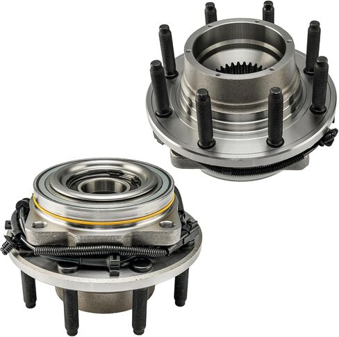 Torchbeam 2 PCS 515183 Front Wheel Bearing Hub Assembly Compatible with 2017-2019 Ford F-250 Super Duty, 2017-2019 Ford F-350 Super Duty W/ABS in Saudi Arabia
