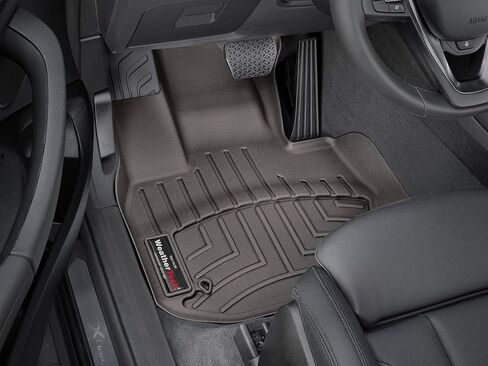 Weathertech Custom Fit FloorLiners for BMW X3 M, X3 M Competition, X4 30i - 1st Row (4412731), Black in Saudi Arabia