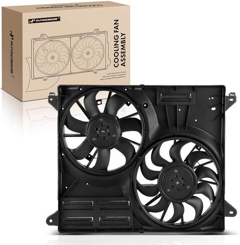 A-Premium Engine Radiator Cooling Fan Assembly with Brushless Motor Compatible with Select Ford Models - Edge 2015 2016 2017 2018 - Replace# F2GZ8C607A in Saudi Arabia