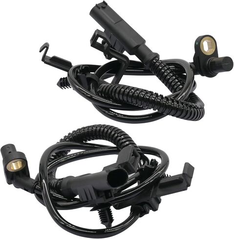 2Pcs Front Left and Right Abs Wheel Speed Sensor Compatible with Dodge Dakota Raider 5142770Aa Als259 05 06 07 08 09 10 11 12 2005 2006 2007 2008 2009 2010 2011 2012 in Saudi Arabia