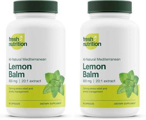 Fresh Nutrition Lemon Balm Extract Capsules. in Saudi Arabia