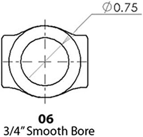 Sweet Mfg 401-50621 وصلة U 3/4-20 X 3/4 ناعمة in Saudi Arabia