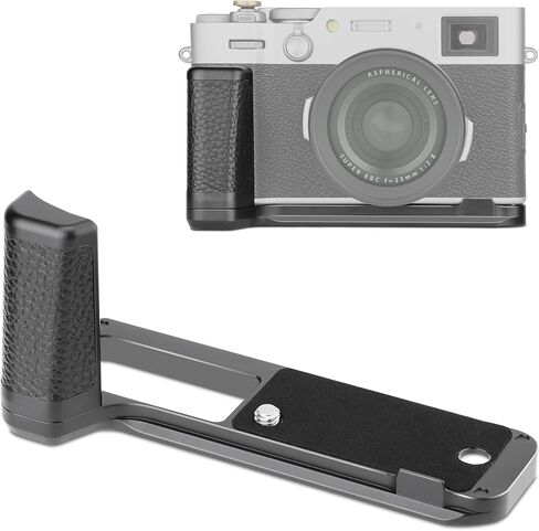 Haoge Handle Hand Grip for Fujifilm Fuji X100VI Camera L-Shape Grip HG-XVIB fit Arca Swiss Kirk RRS Quick Release Plate Camera Benro Bracket in Kuwait