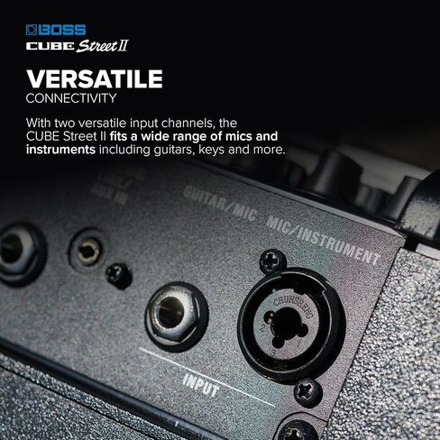 Boss CUBE Street 2-2 x 6.5-inch 10-watt Battery Powered Combo Amp - Black in Saudi Arabia