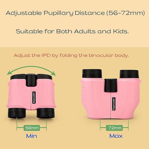 مناظير مع محول هاتف للبالغين، منظار جيب صغير للسفر لمشاهدة الطيور والحفلات الموسيقية ومسرح الأوبرا وإلكترونيات عالية الطاقة وأساسيات سفينة الرحلات البحرية النرويجية ألاسكا للتنزه سيرًا على الأقدام والتخييم in Kuwait