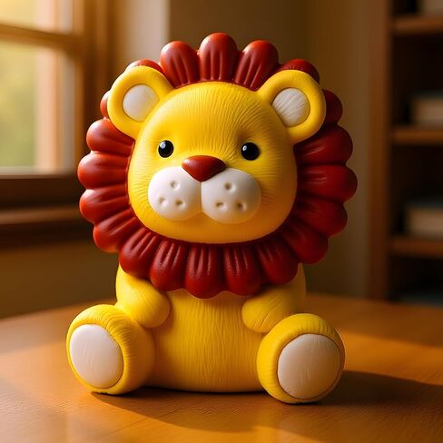 3D Cute Cartoon Lion Silicone Candle Mold Animal Resin Casting Molds for Candles Making Aromatherapy Candles Handmade Wax Home Decor in Saudi Arabia