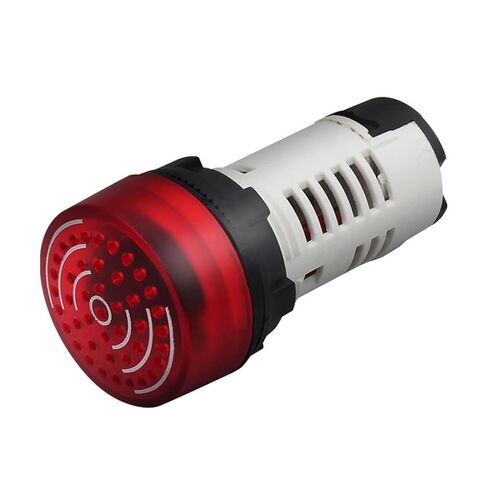 Sound and Light Buzzer FXB16-22SM12V24V220V380V red Intermittent Sound Flash Buzzer Alarm(FXB16-22SMupgradedAC12V) in Saudi Arabia