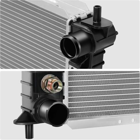 مشعاع تبريد من الألومنيوم بصف واحد من DNA MOTORING OE متوافق مع Ford F150 2004-2008 / Navigator 2006-2008؛ مع محرك 4.6 لتر، 5.4 لتر، مع تبريد عالي التحمل، OEM-RA-2719 in Saudi Arabia