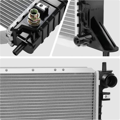 مشعاع تبريد من الألومنيوم بصف واحد من DNA MOTORING OE متوافق مع Ford F150 2004-2008 / Navigator 2006-2008؛ مع محرك 4.6 لتر، 5.4 لتر، مع تبريد عالي التحمل، OEM-RA-2719 in Saudi Arabia