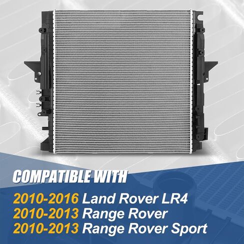 مشعاع Auto Dynasty متوافق مع 2010-2016 Land Rover LR4 Range Rover Sport، DPI 13540 نمط المصنع مشعاع تبريد صف واحد، قلب من الألومنيوم in Kuwait