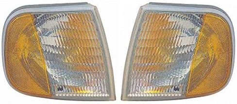 CarLights360: لفورد F-150 إشارة ركن الضوء 2001 2002 2003 زوج السائق والركاب الجانب DOT معتمد يحل محل FO2550118 | FO2551118 in Kuwait