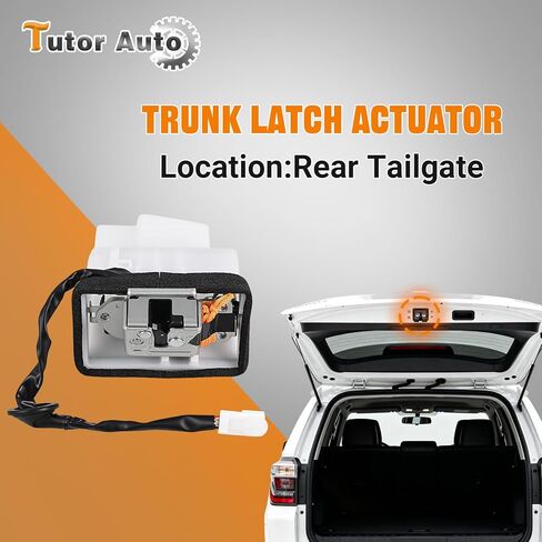 مجموعة مشغل مزلاج قفل الباب الخلفي متوافق مع Toyota 4Runner 2003-2009 يستبدل #69110-35090 69110-35060 69110-35062 in Saudi Arabia