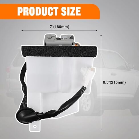 مجموعة مشغل مزلاج قفل الباب الخلفي متوافق مع Toyota 4Runner 2003-2009 يستبدل #69110-35090 69110-35060 69110-35062 in Saudi Arabia