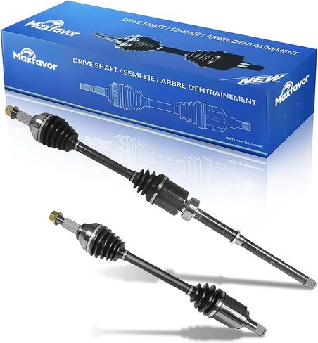 Maxfavor CV Axle Front fit for 2013 2014 2015 Nissan Pathfinder 3.5L 4WD, CV Axle Shaft Assembly Left Right Front Driver Passenger Side in Saudi Arabia