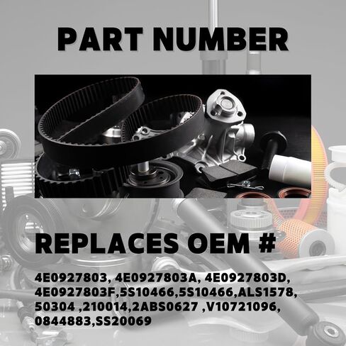 2 حزمة ABS عجلة السرعة الاستشعار الجبهة اليسرى لاستبدال VW AUDI A4 A5 A6 4E0927803A 4E0927803D in Saudi Arabia