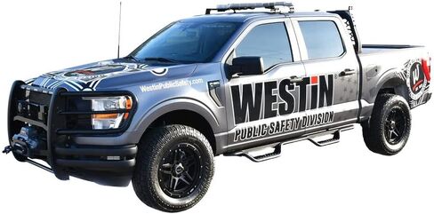 قضبان Westin 20-12785 Outlaw Drop Nerf تناسب 2024-2026 Tacoma Double Cab زوج أسود مزخرف in Saudi Arabia