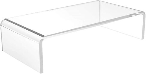 Gadpiparty Acrylic Monitor Stand Small Computer Riser Rack Thickened Monitor Shelf for Home Office School Desk Use in Saudi Arabia