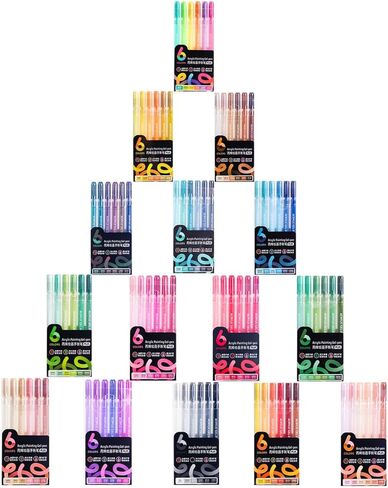 1.0mm Fine Pointed Acrylic Gel Pen Set, 90 Color Optional, Suitable for Writing, Painting, Coloring, Card Making, and Also A Practical Stationery Combination for Students in Saudi Arabia