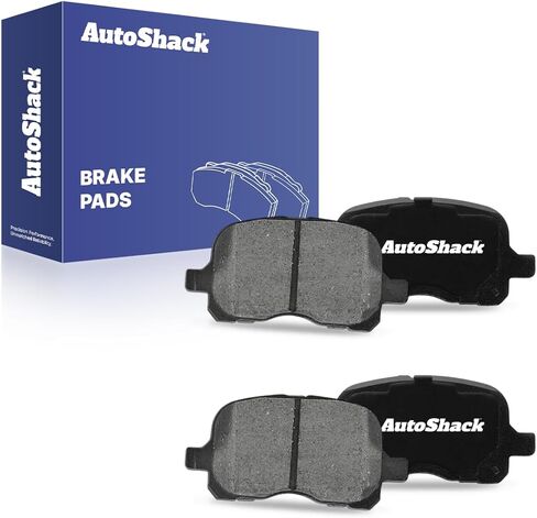 مجموعة وسادات الفرامل الأمامية من السيراميك من AutoShack لاستبدال 1998-2002 شيفروليه بريزم 1998-2002 تويوتا كورولا 4-PC in Kuwait