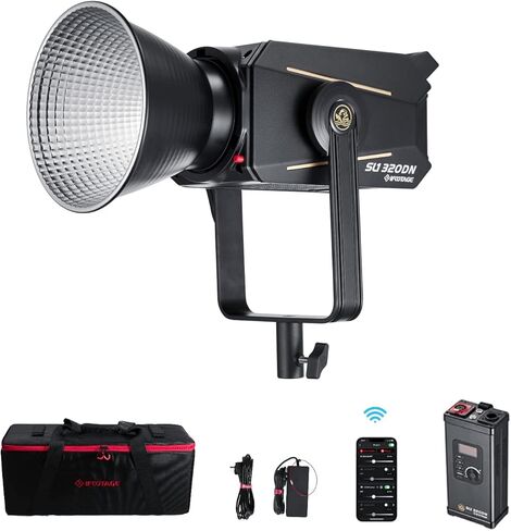 IFOOTAGE Video Light SL1 60DN Standard, 70W COB Continuous Light with 5600K Daylight, CRI 98/TLCI 99/12200 LM, APP Control in Kuwait