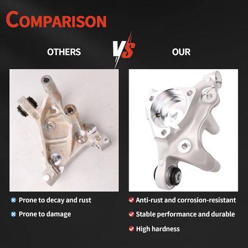 Rear Left & Right Suspension Spindle Steering Knuckle Compatible with 2016-2020 Malibu & 2018-2020 Regal Sportback & 2018-2020 Regal TourX 1.5L 2.0L 3.6L engine, Replace# 22949386 22949387 in Saudi Arabia