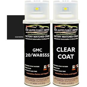 Auto Paint Depot Touch Up Paint for GMC Acadia,Canyon,Savana,Sierra,Terrain,Yukon-Black WA8555/GBA (All Years, All Models) Aerosol Spray with Clear Coat in Saudi Arabia