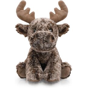 Deer Stuffed Animal Toy, Soft Huggable Deer Plush Toys for Kids, Cute Moose Animal Gift for Boys Girls and Toy for 1-3 Toddlers -8.5 Inch in Saudi Arabia