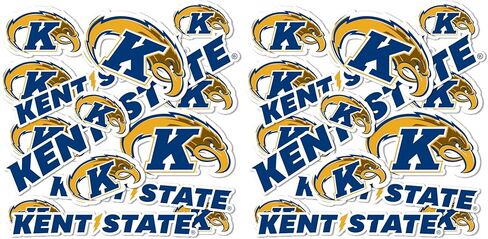 Kent State University Sticker KSU Golden Flashes Stickers Vinyl Decals Laptop Water Bottle Car Scrapbook T1 (Type 1-1) in Saudi Arabia