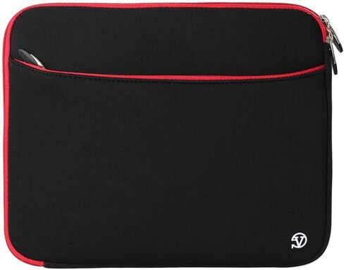 Padded Protective Black Red Neoprene Carrying Case Sleeve for iPad Pro 12.9" 4th 3rd Gen in Kuwait