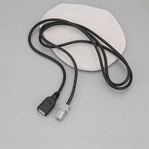 eMagTech 4-Pin Plug Audio Cable Female USB Cable Extension Cable متوافق مع Toyota Camry RAV4 in Saudi Arabia