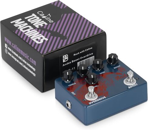 Caline DCP-06 SUNDANCE SPECIAL Boost Overdrive Effect Pedal Dual Guitar Pedal in Saudi Arabia
