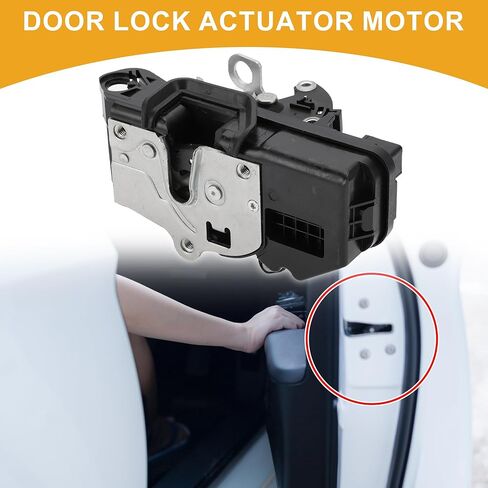 Power Door Lock Actuator Motor Front Right Passenger Side Door Latch Actuator Assembly for Chevrolet Silverado 1500 2500 3500 2009-2013 in Saudi Arabia