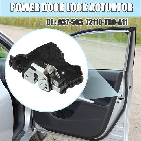 X AUTOHAUX قوة مزلاج قفل الباب المحرك الأمامي الأيمن لهوندا سيفيك 12-15 ل أكورا MDX RDX 13-19 استبدال OEM 937-503 72110-TR0-A11 in Saudi Arabia