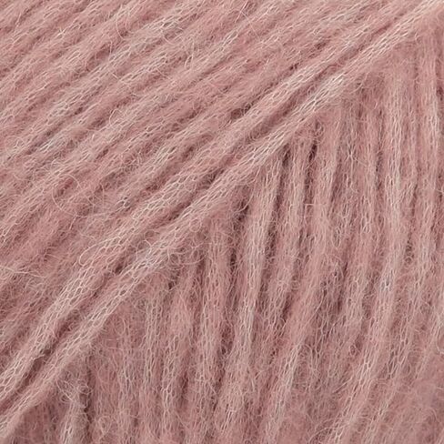 Baby Alpaca and Merino Wool Yarn, 4 Medium, Worsted, Aran, Drops Air, 1.8 Ounce 164 Yards (35 Clay) in Saudi Arabia
